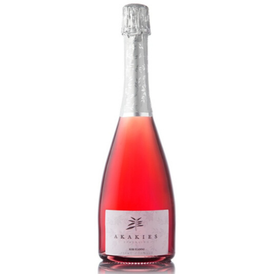 Kir-Yianni Estate Akakies Sparkling Rose, Amyndaio, Greece 2022 (Case of 12)