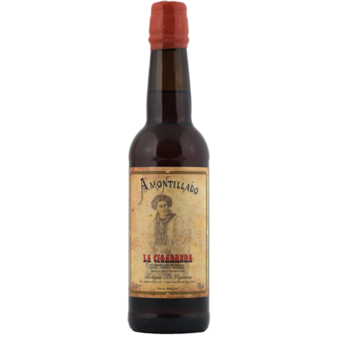 La Cigarrera Amontillado Sherry, Andalucia, Spain NV 375ml