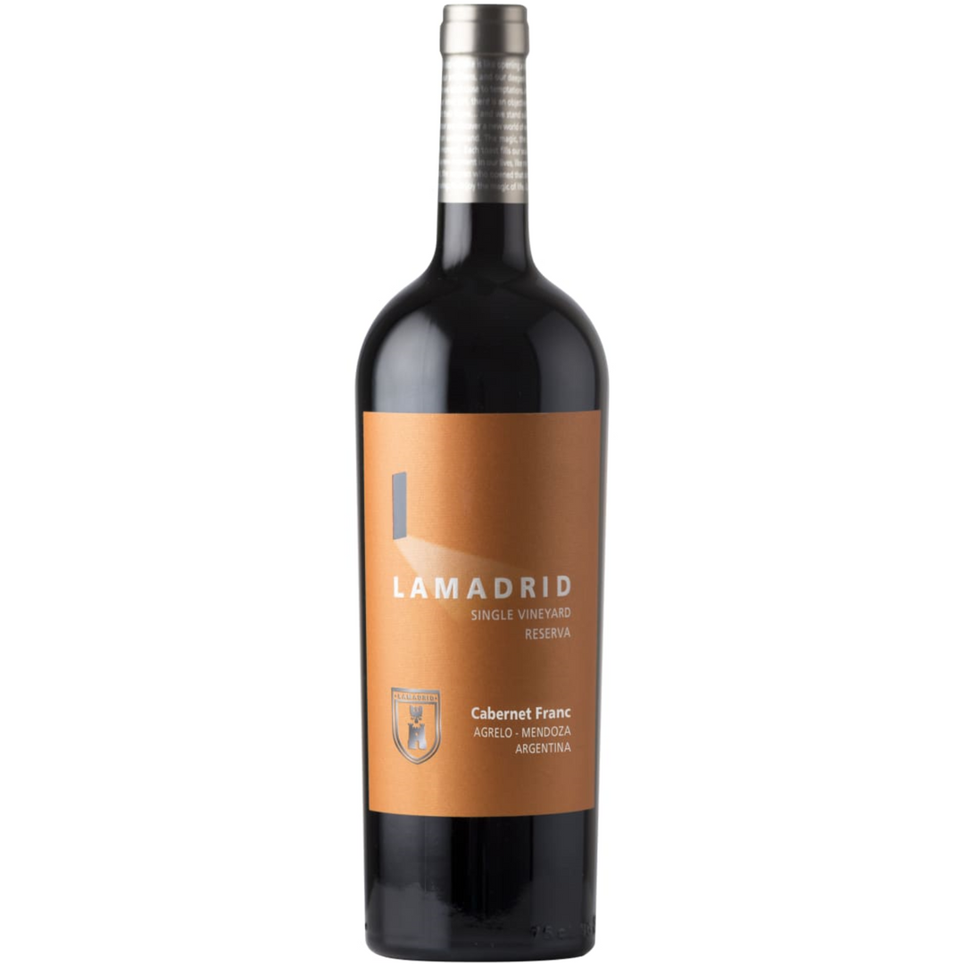 Lamadrid Single Vineyard Reserva Cabernet Franc, Agrelo, Argentina 2020 Case (6x750ml)