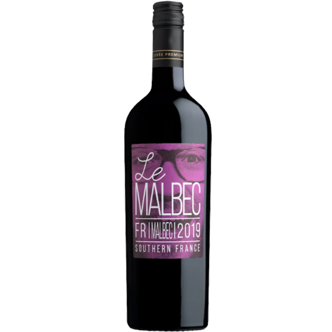 Le Malbec, Pays d'Oc, France 2019 Case (6x750ml)