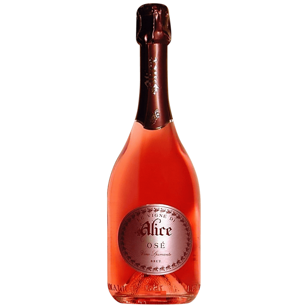 Le Vigne di Alice 'Ose' Spumante Rosato Brut, Veneto, Italy NV Case (6x750ml)