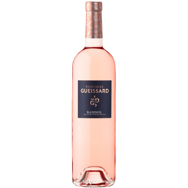 Les Vignobles Gueissard Bandol Rose, Provence, France 2022 Case (6x750ml)