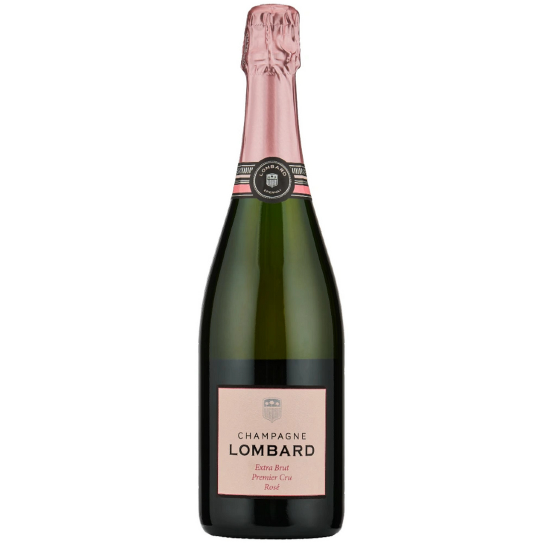 Lombard & Cie Premier Cru Extra Brut Rose, Champagne, France NV