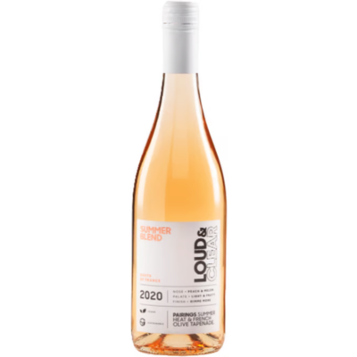 Loud & Clear Summer Blend Rose, Vin de France 2020 (Case of 12)