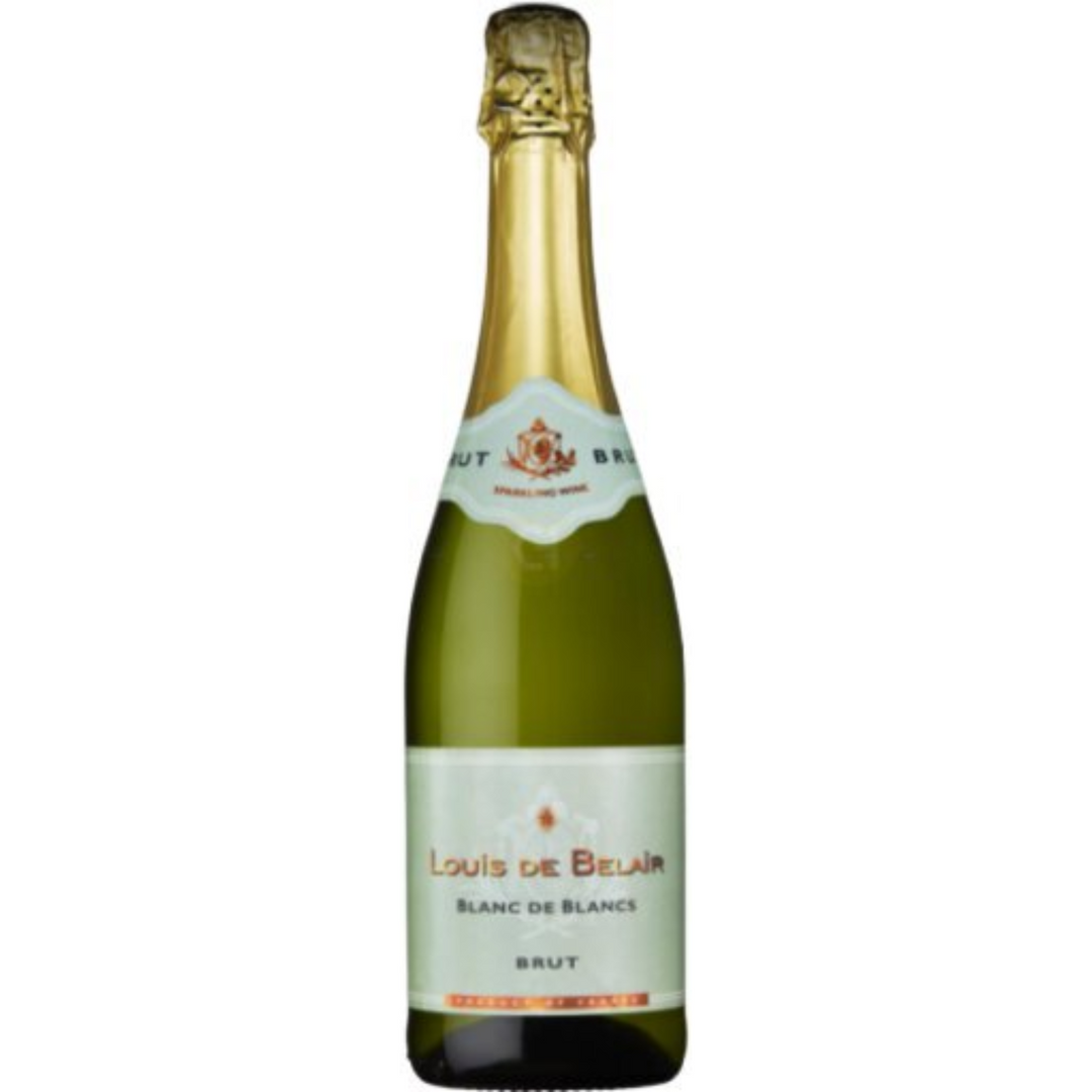 Louis de Belair Blanc de Blancs Brut, France NV Case (6x750ml)