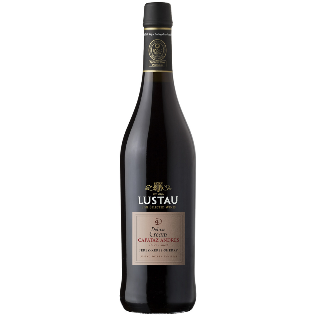 Lustau 'Solera Reserva' Deluxe Cream Capataz Andres Sherry, Andalucia, Spain NV Case (6x750ml)