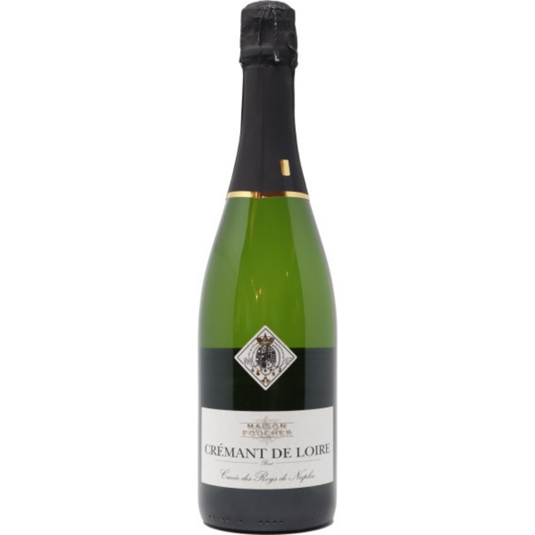 Maison Foucher Cremant de Loire Cuvee des Roys de Naples Brut, France NV Case (6x750ml)