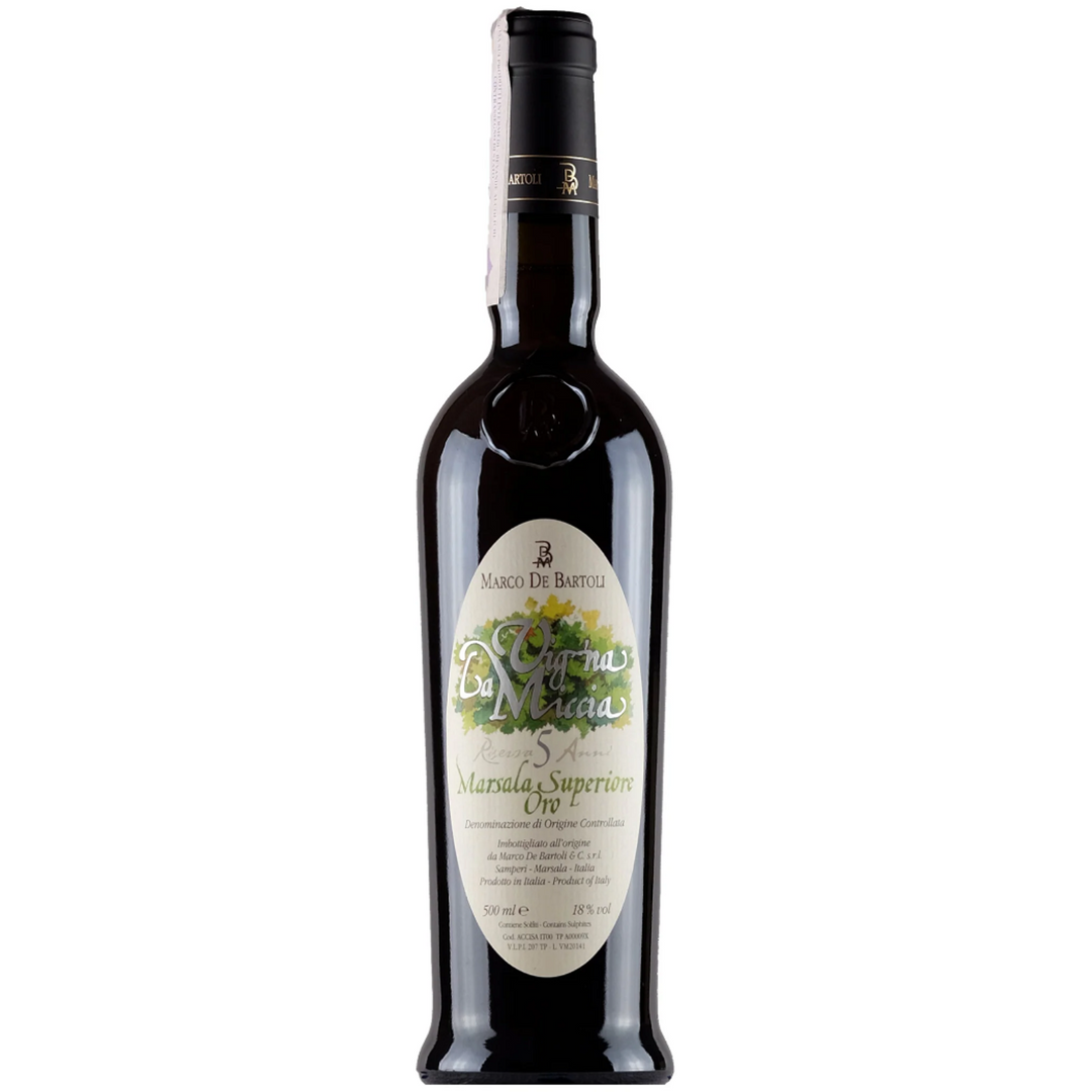 Marco De Bartoli Vigna La Miccia 5 Anni Marsala Superiore Oro, Sicily, Italy 2018 500ml