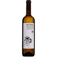 Markou Vineyards Sxinopeuko Retsina, Attika, Greece 2021 Case (6x750ml)