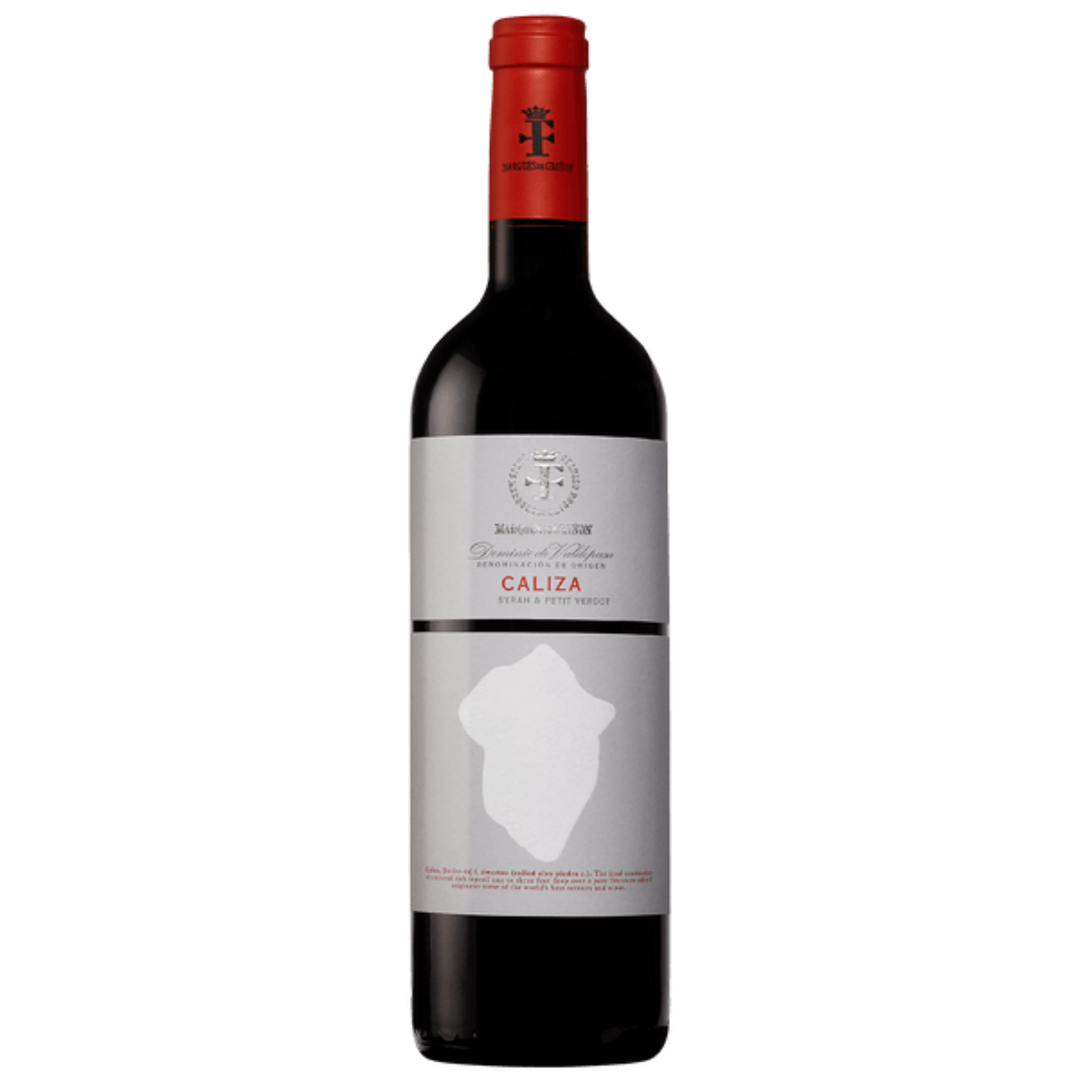 Marques de Grinon 'Caliza' Syrah - Petit Verdot Dominio de Valdepusa Vino de Pago, Spain 2020 Case (6x750ml)