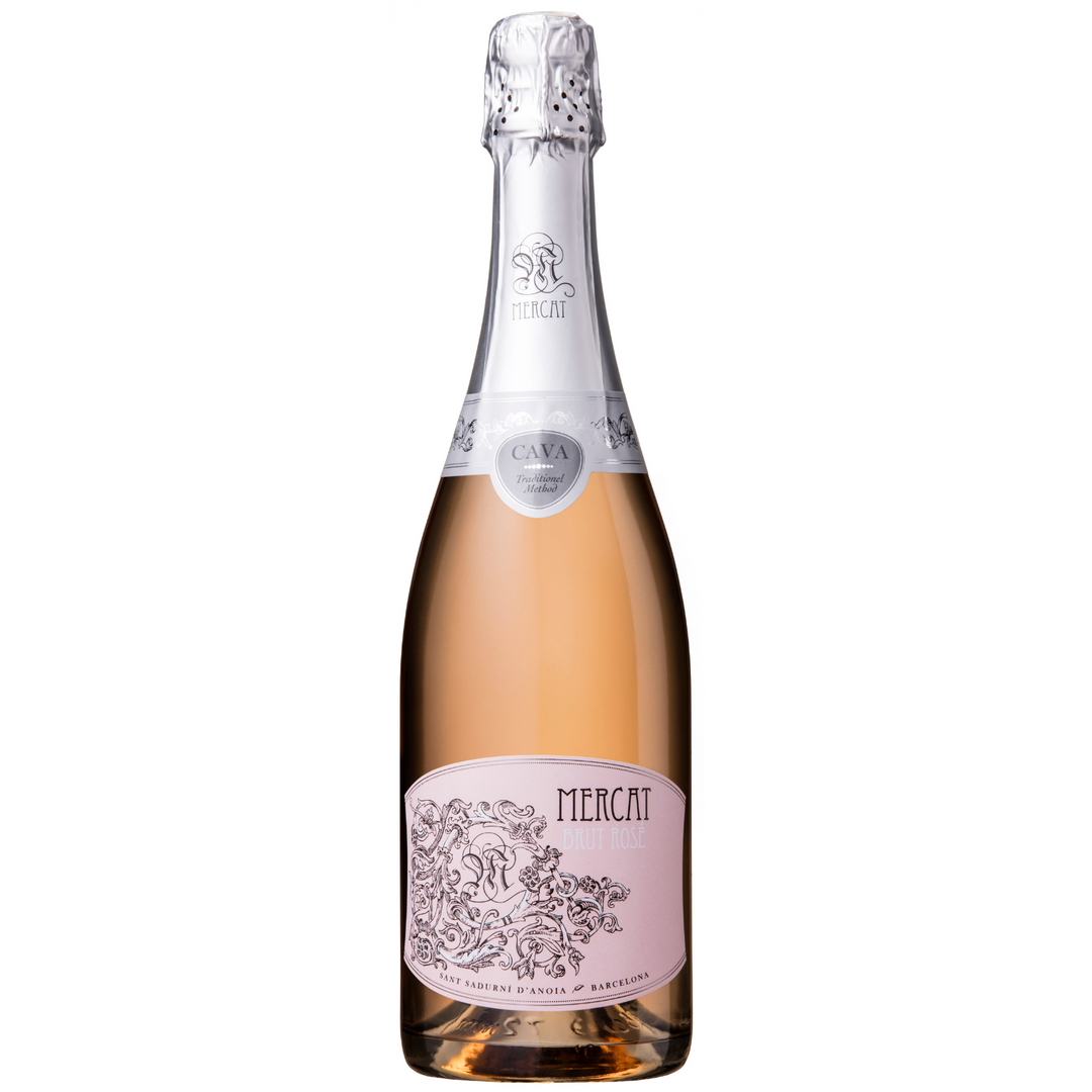 Mercat Brut Rose Cava, Catalonia, Spain NV