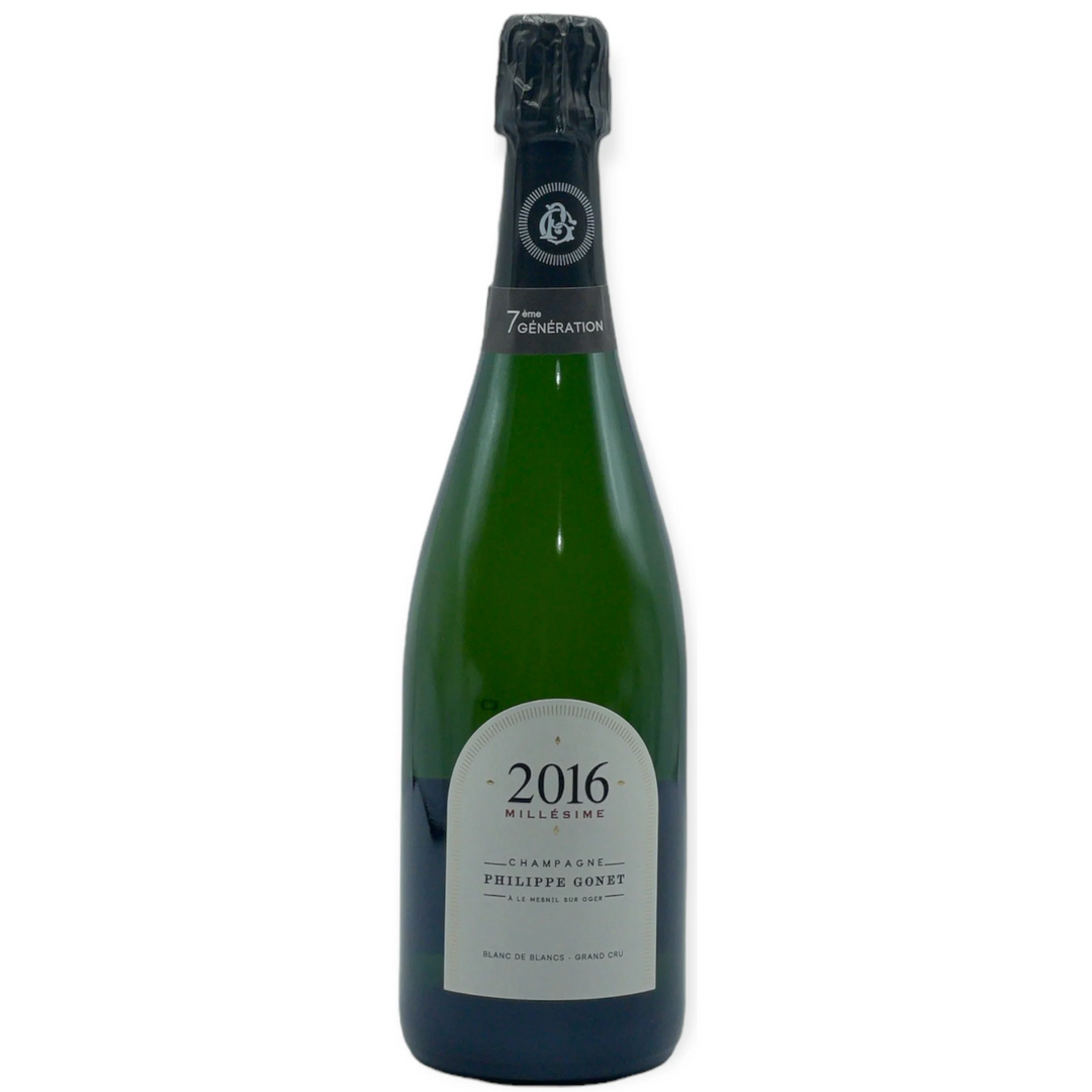 Philippe Gonet Blanc de Blancs Grand Cru Mesnil Sur Oger Brut Millesime, Champagne, France 2016