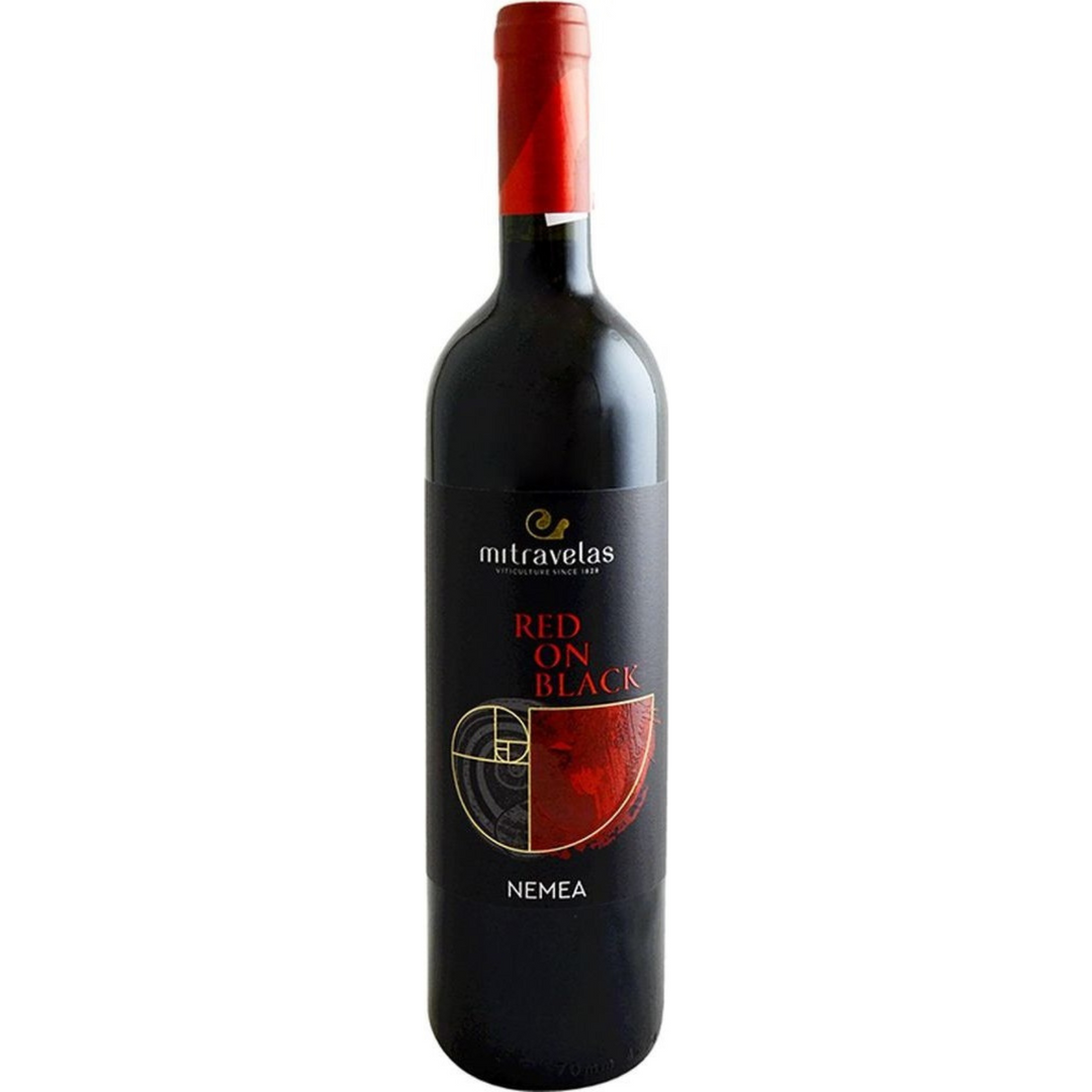 Mitravelas Estate Agiorgitiko Red on Black, Nemea, Greece 2021