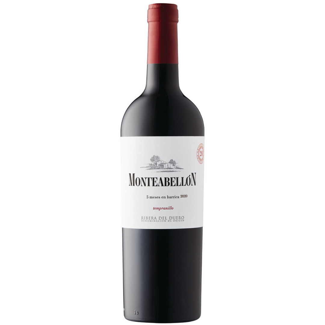 Monteabellon Roble 5 Meses en Barrica, Ribera del Duero, Spain 2020 Case (6x750ml)