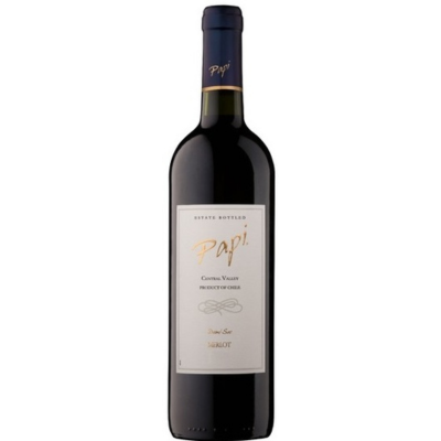 Papi Merlot Demi Sec, Maule Valley, Chile NV (Case of 12)