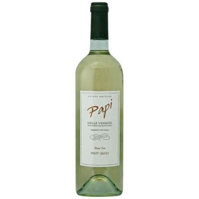 Papi Pinot Grigio Demi Sec delle Venezie IGT, Italy 2021 (Case of 12)