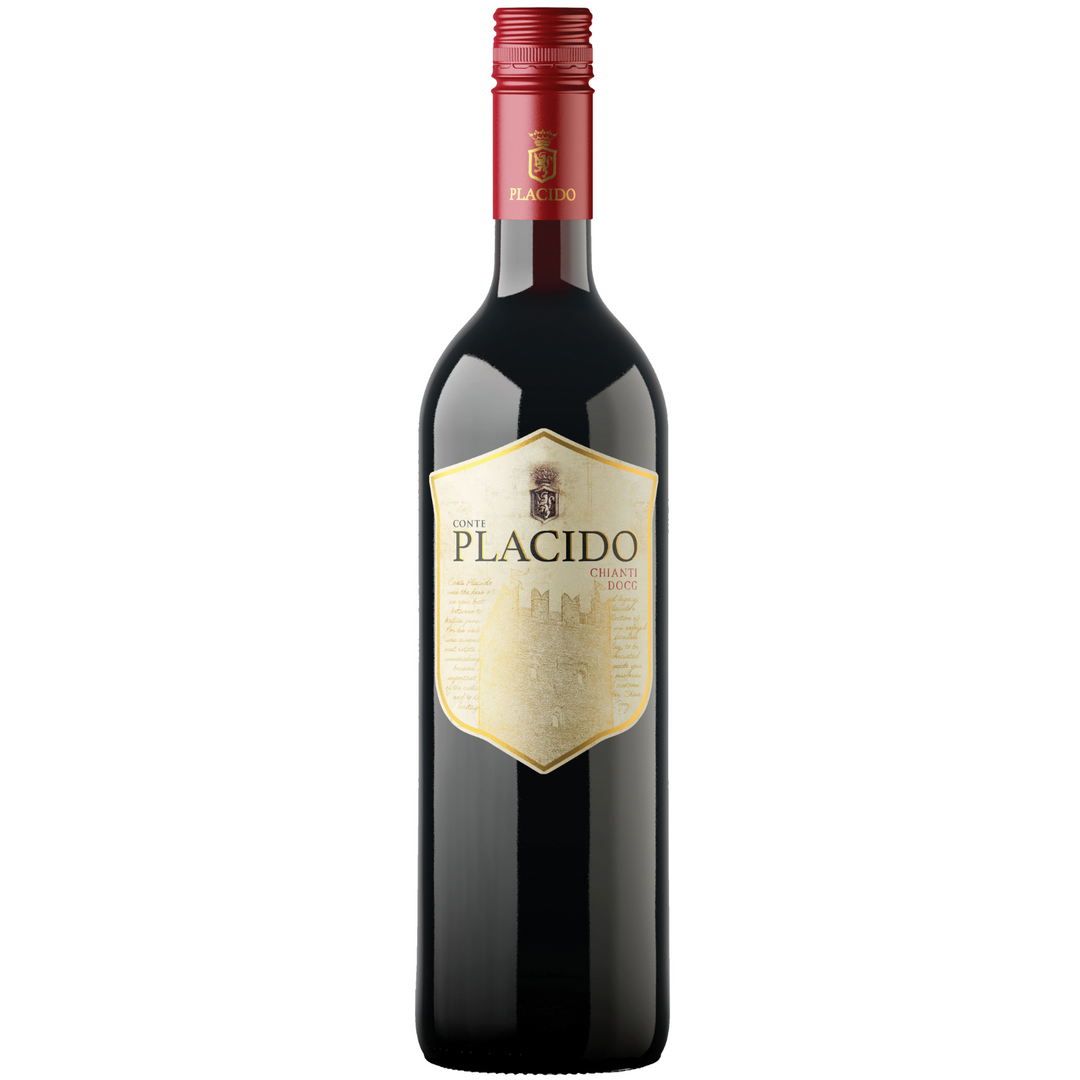 Placido Chianti DOCG, Tuscany, Italy 2021 Case (6x750ml)