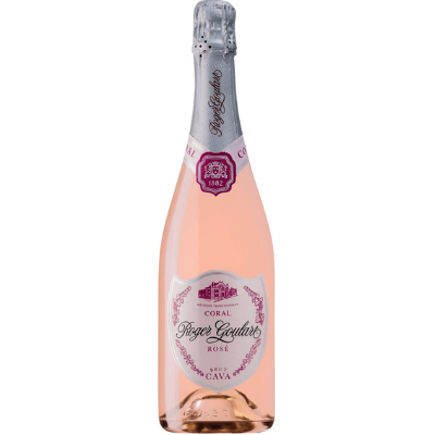 Roger Goulart Coral Rose Brut Cava, Catalonia, Spain 2019 (Case of 12)