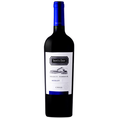 Santa Ema Select Terroir Reserva Merlot, Cachapoal Valley, Chile 2021 (Case of 12)