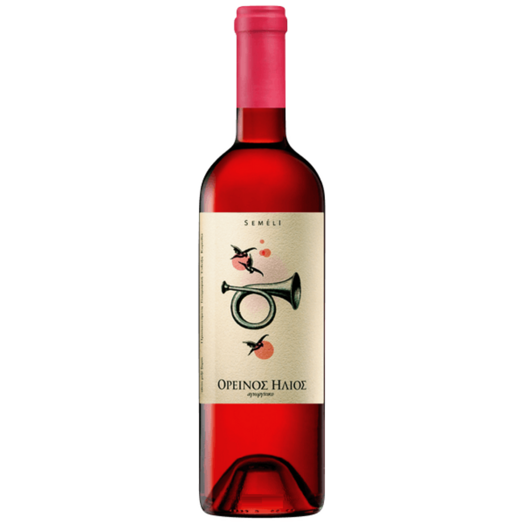 Semeli 'Mountain Sun - Orinos Helios' Agiorgitiko Rose, Peloponnese, Greece 2022 Case (6x750ml)