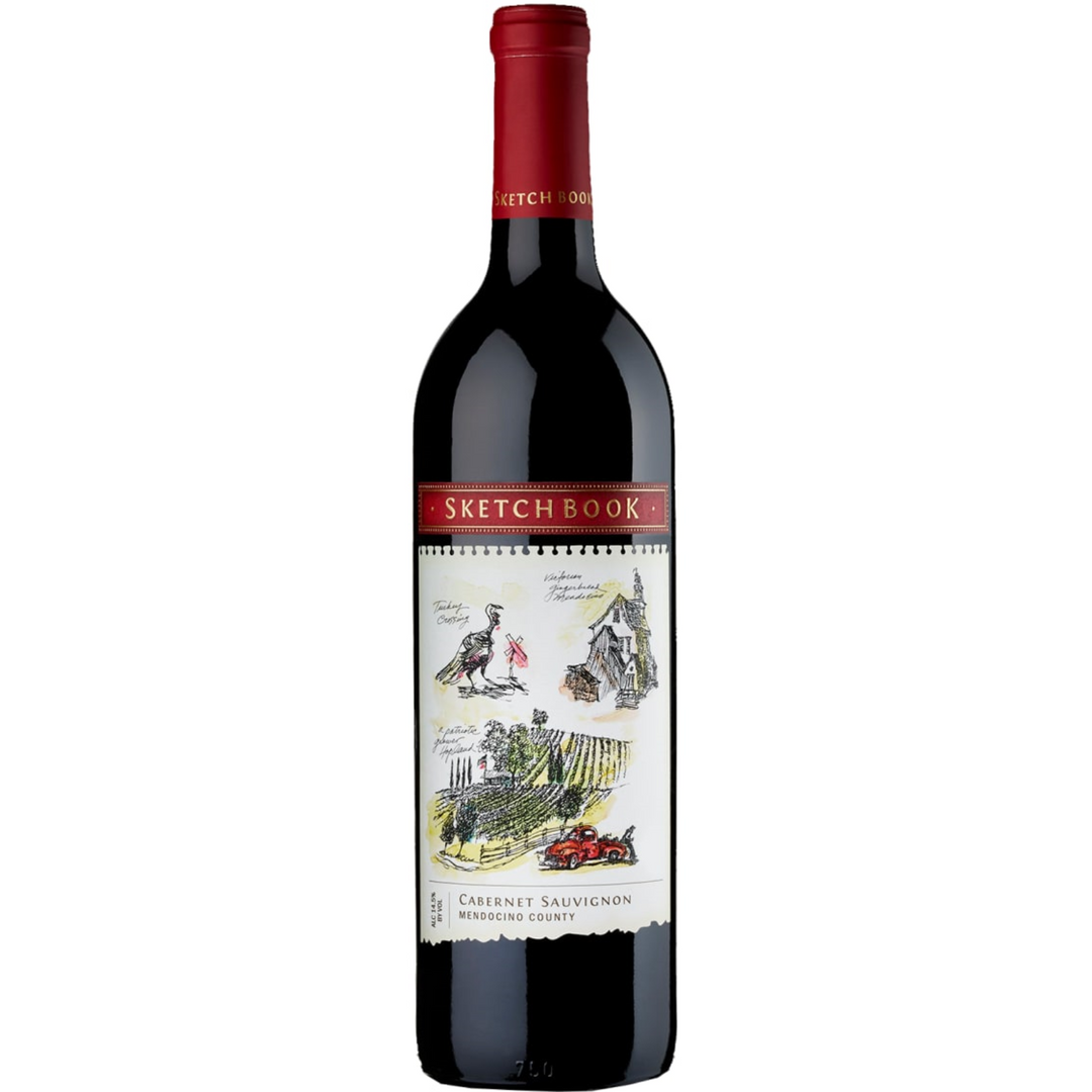 Sketchbook Mendocino Collection Cabernet Sauvignon, Mendocino County, USA 2021 Case (6x750ml)