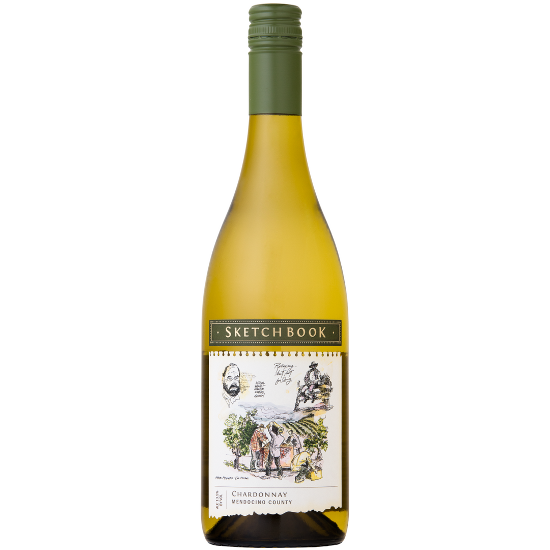 Sketchbook Mendocino Collection Chardonnay, Mendocino County, USA 2022 Case (6x750ml)