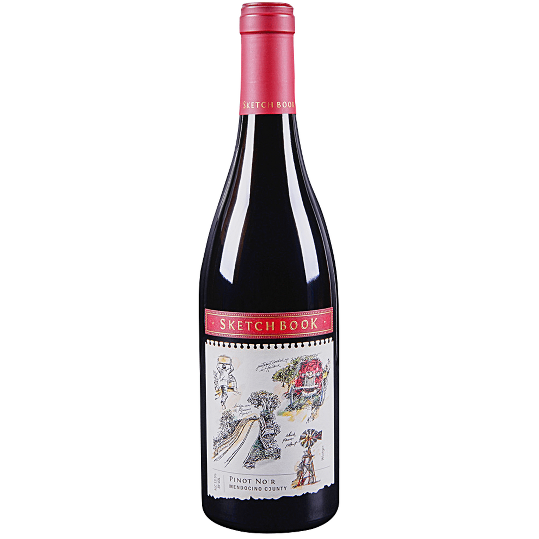 Sketchbook Mendocino Collection Pinot Noir, Mendocino County, USA 2021 Case (6x750ml)