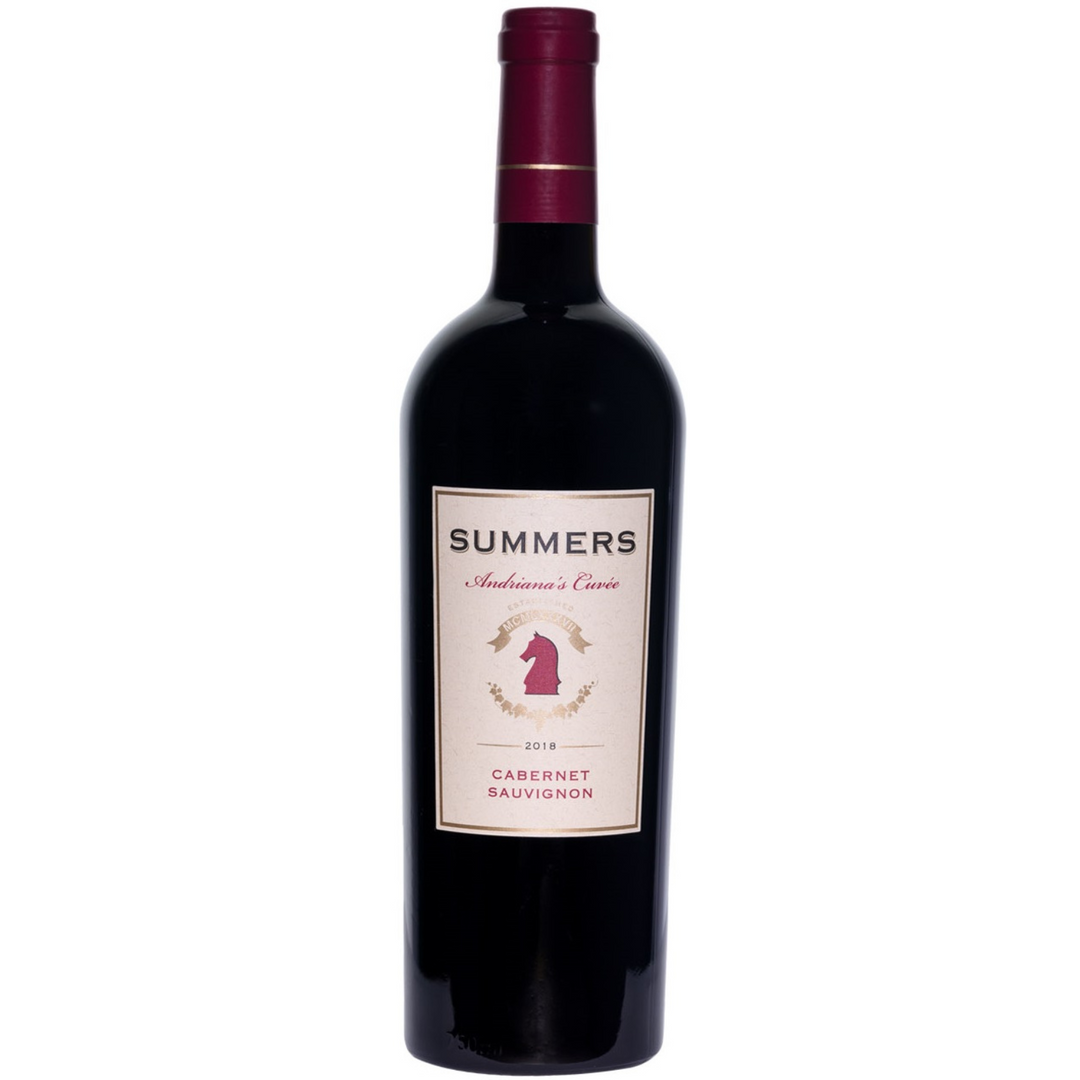 Summers Estate Wines Andriana's Cuvee Cabernet Sauvignon, Knights Valley, USA 2018