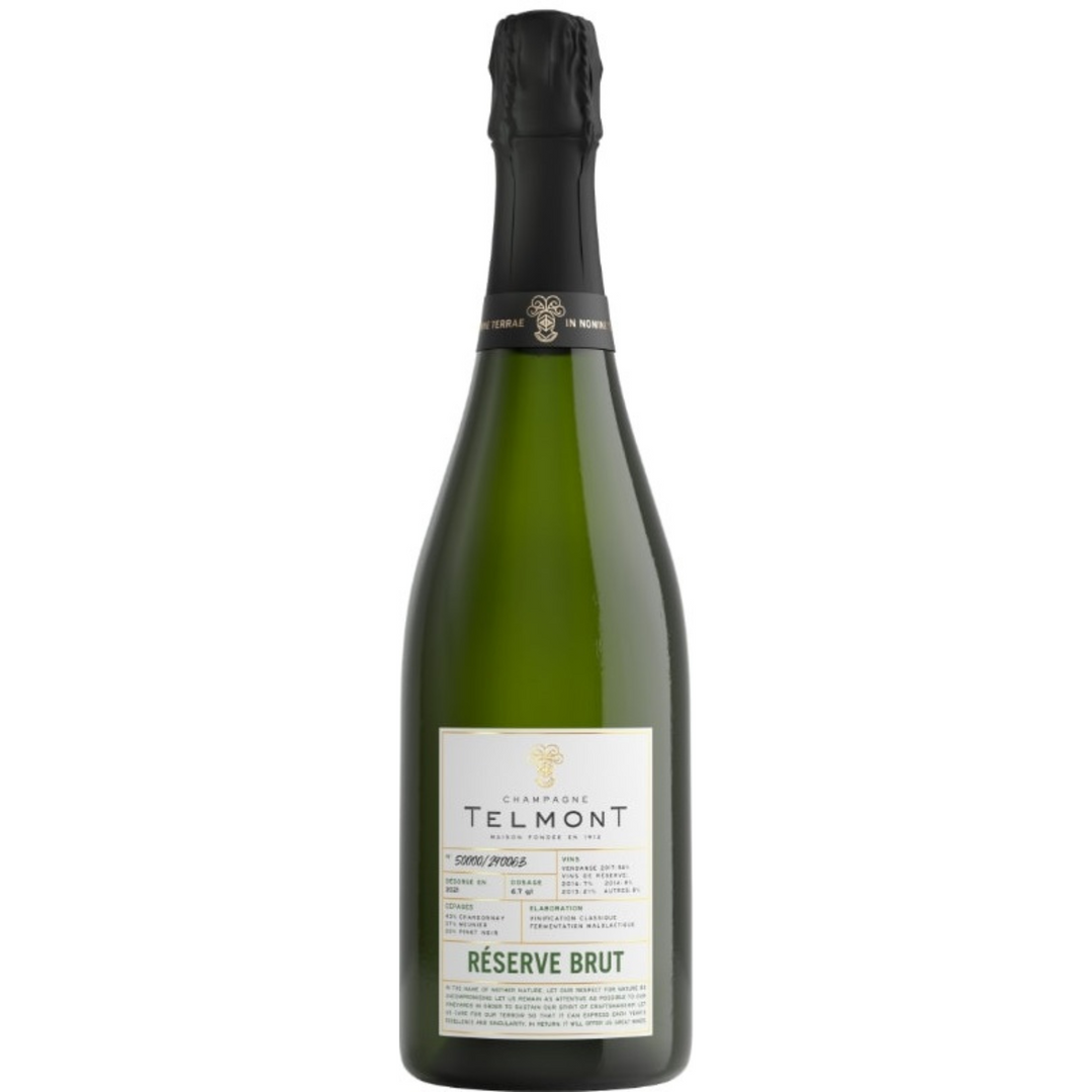 Telmont Reserve Brut, Champagne, France NV 1.5L