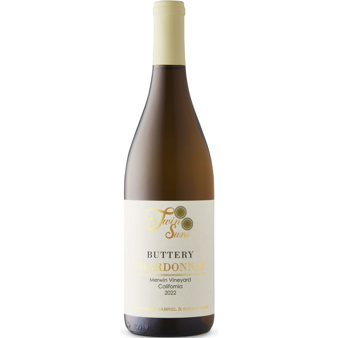 Twin Suns Merwin Vineyard Buttery Chardonnay, Lodi, USA 2022 Case (6x750ml)