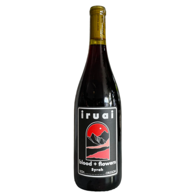 Iruai 'Blood + Flowers' Syrah, 2022, Oregon, USA 2022