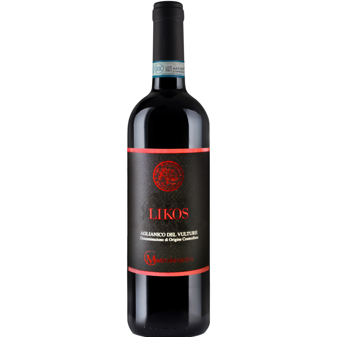 Vigne Mastrodomenico 'Likos' Aglianico del Vulture, Basilicata, Italy 2019 Case (6x750ml)