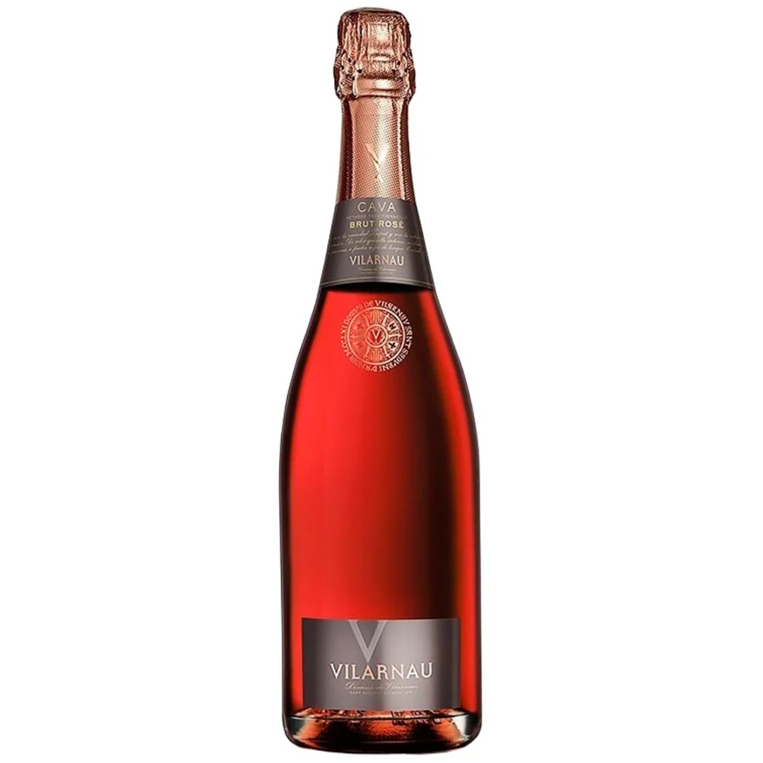 Vilarnau Brut Rosado Cava, Catalonia, Spain NV Case (12x750ml)