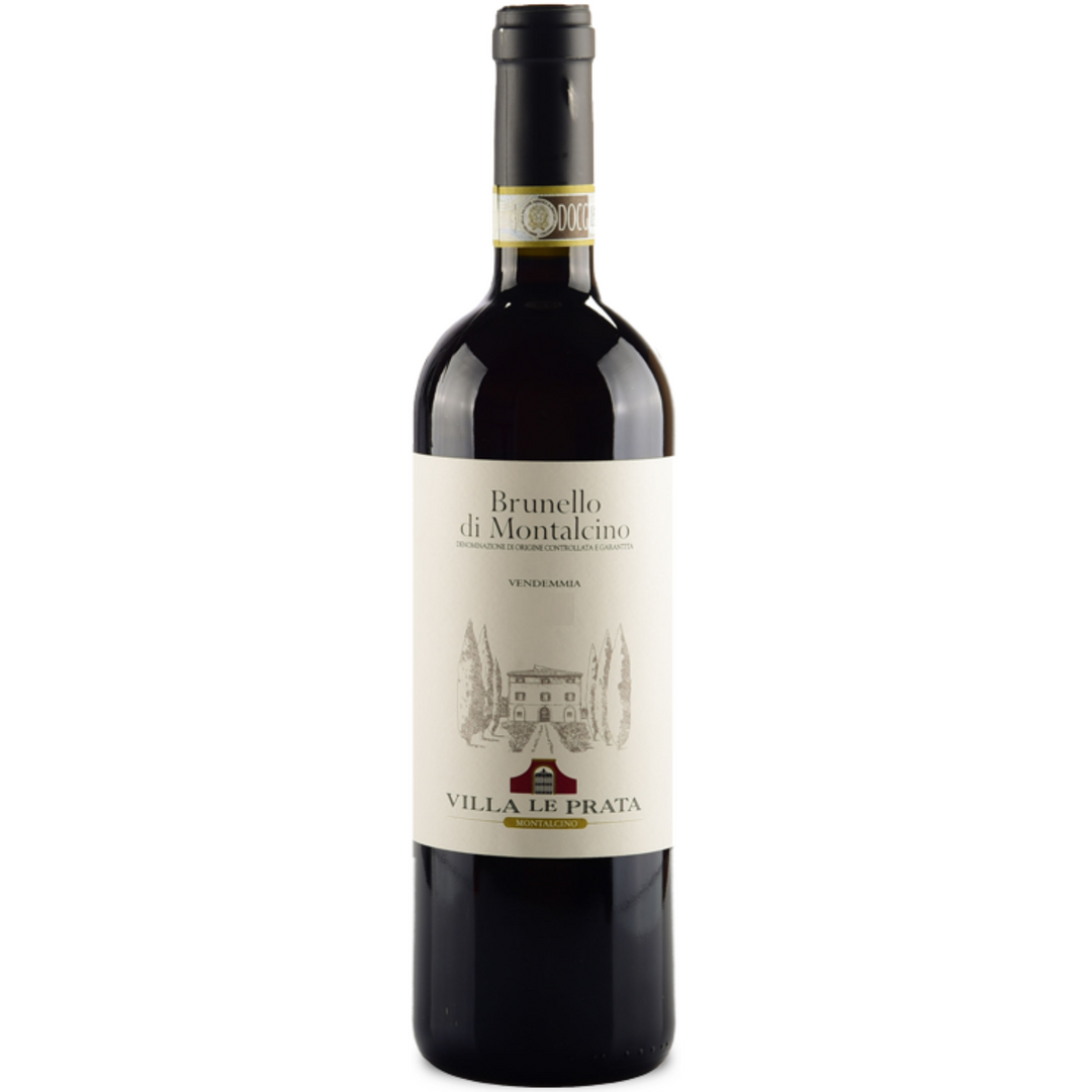 Villa Le Prata Brunello di Montalcino DOCG, Tuscany, Italy 2018 Case (6x750ml)