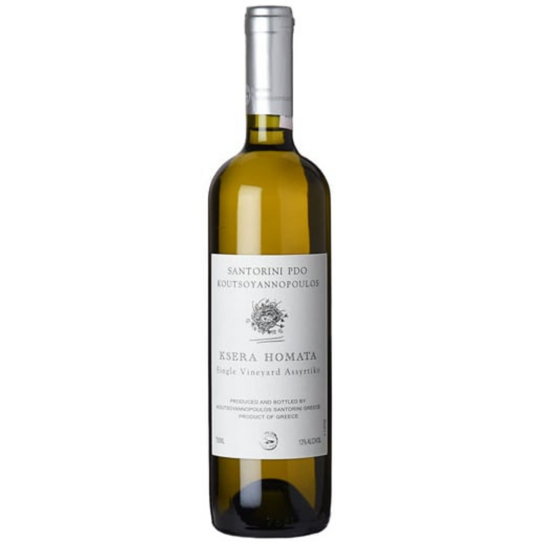 Volcan Wines Koutsoyannopoulos Winery 'Ksera Homata' Single Vineyard Assyrtiko, Santorini, Greece 2019