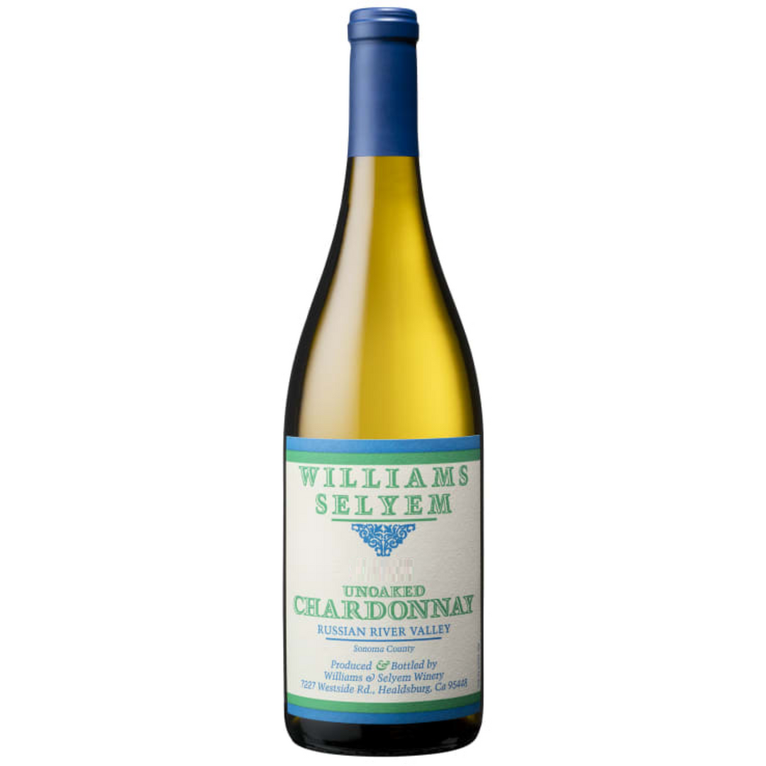 Williams Selyem Unoaked Chardonnay, Russian River Valley, USA 2022