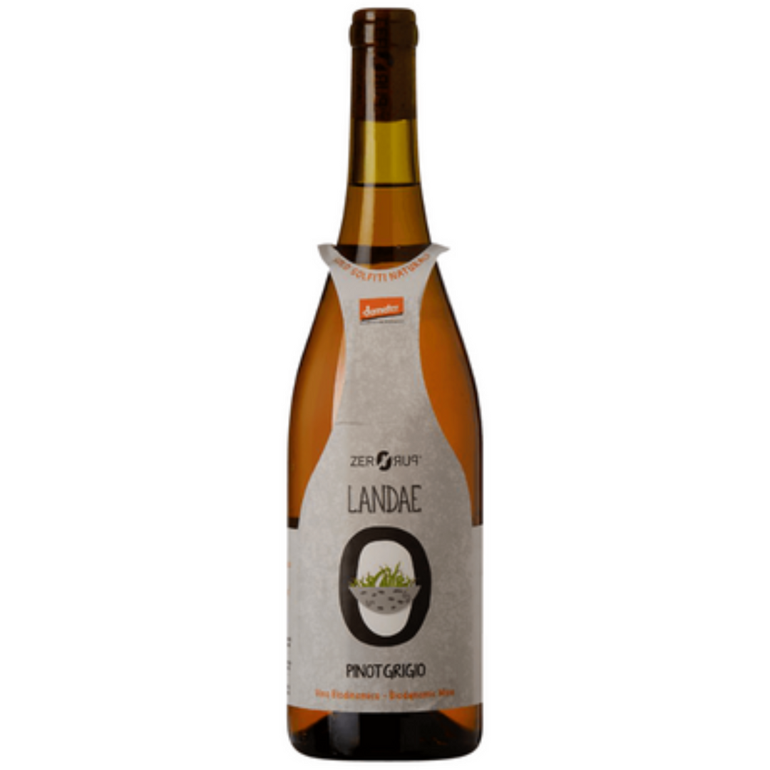 Zeropuro 'Landae' Pinot Grigio, Abruzzo, Italy 2022 Case (6x750ml)