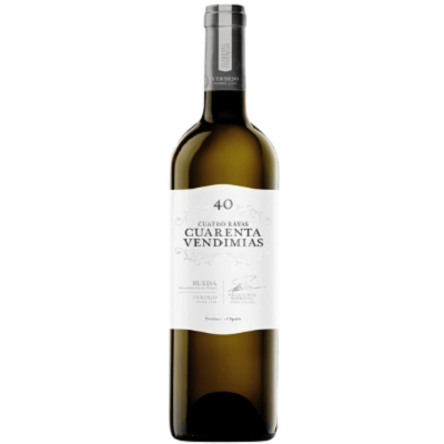 Cuatro Rayas Cuarenta Vendimias Verdejo, Rueda, Spain 2017