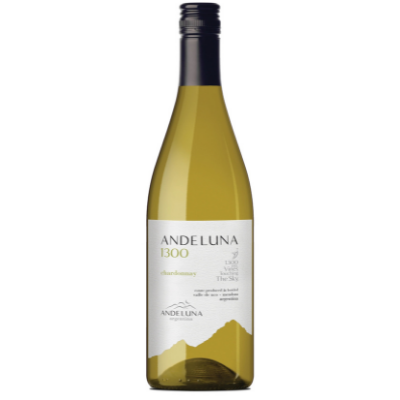 Andeluna Cellars 1300 Chardonnay, Uco Valley, Argentina 2016