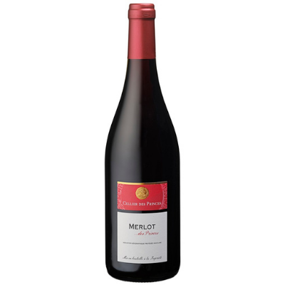 Cellier des Princes Merlot, Vin de Pays, France 2019