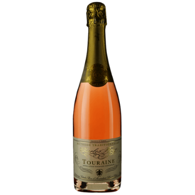 Charles Bove Touraine Methode Traditionnelle Rose, Loire, France NV