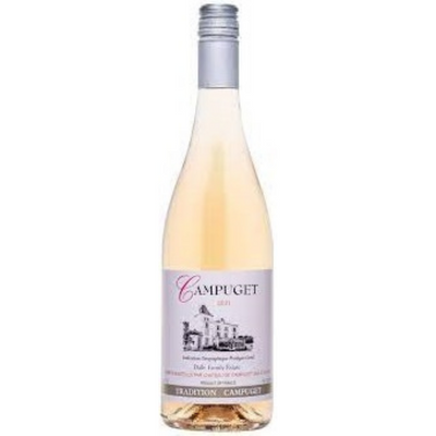 Chateau de Campuget Costieres de Nimes 'Tradition de Campuget' Rose, Rhone, France 2022