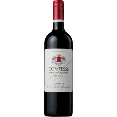 Comtesse de Malet Roquefort, Bordeaux Superieur, France 2020 (Case of 12)