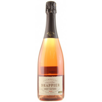 Drappier Brut Nature Zero Dosage Rose, Champagne, France NV