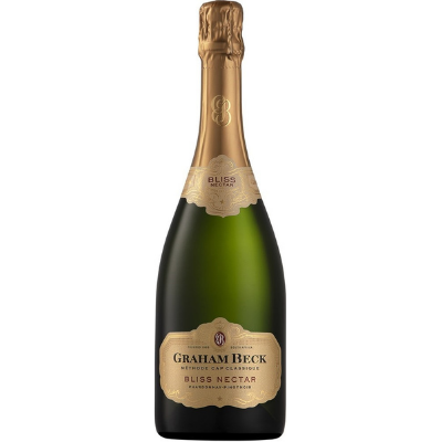 Graham Beck 'Bliss Nectar' Demi Sec MCC - Methode Cap Classique, Robertson, South Africa NV