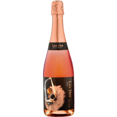 Los Dos Brut Rose Cava, Catalonia, Spain NV