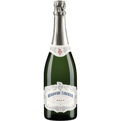 Madame Liberte Brut Sparkling, California, USA NV (Case of 12)