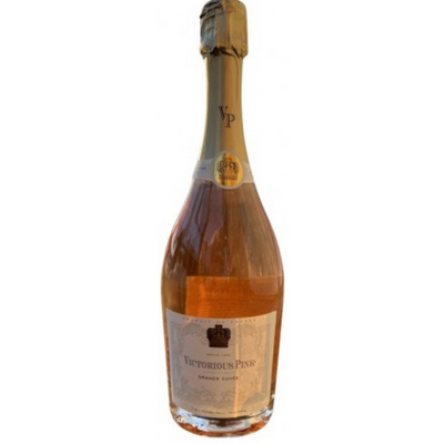 Victorious Pink Grande Cuvee Sparkling Rose, Vin de France NV